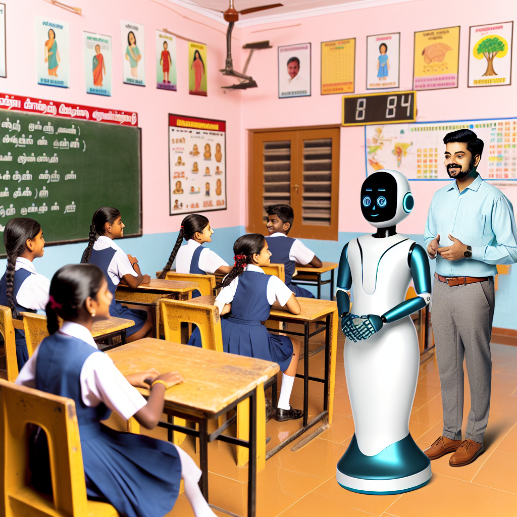 AI Teaching Assistant 'Vidya' Transforms Education in Kumbakonam School